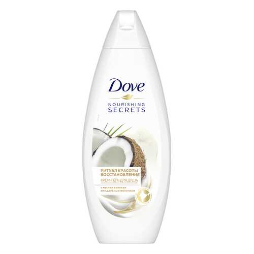 Крем-гель для душа Dove Ритуал красоты. Восстановление. Кокос и миндальное молочко