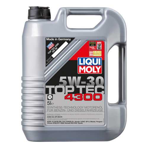 Моторное масло Liqui moly Top Tec 4300 5W-30 5л