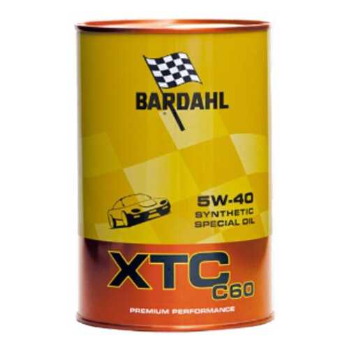 Моторное масло Bardahl XTC C60 5W-40 1л