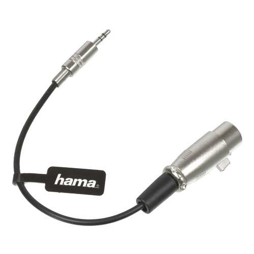 Переходник AUX Hama H-41908 0,1м Black