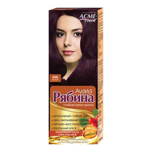 Краска для волос Acme Color Рябина Avena 036 Божоле 135 мл