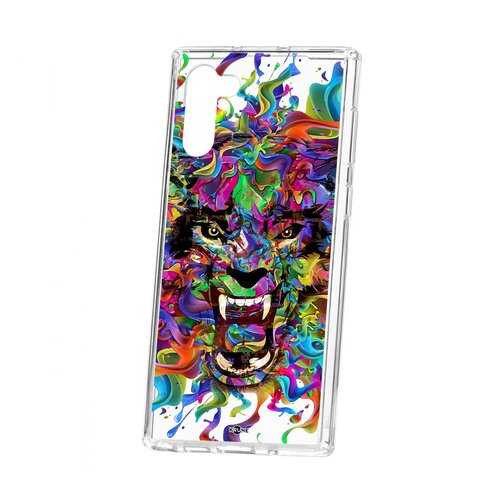 Чехол Samsung Galaxy Note 10 Kruche Print Colored beast