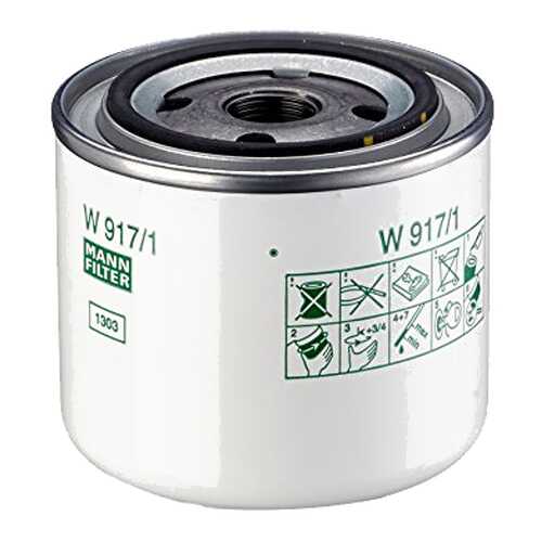 Фильтр масляный двигателя MANN-FILTER W917