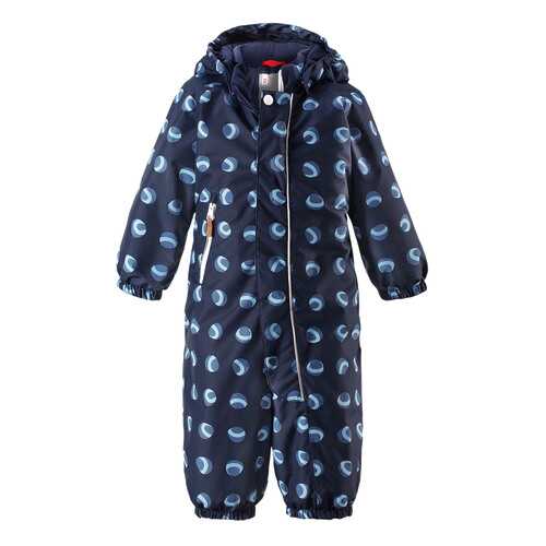 Комбинезон детский Reima Reimatec winter overall Puhuri синий с принтом р.74
