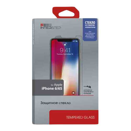 Защитное стекло InterStep для Apple iPhone 6/iPhone 6S