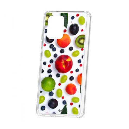 Чехол Samsung Galaxy S10 Lite Kruche Print Fruits