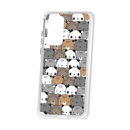 Чехол Kruche Huawei P40 Print Медвежата
