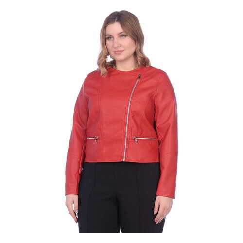 Куртка женская Modis M201W00843O517 красная 3XL