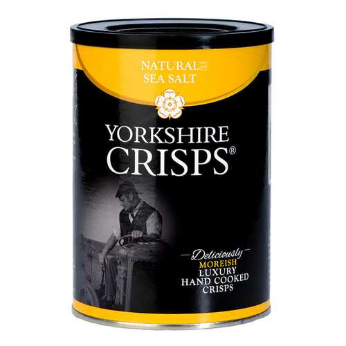 Чипсы картофельные Yorkshire Crisps с морской солью 100 г
