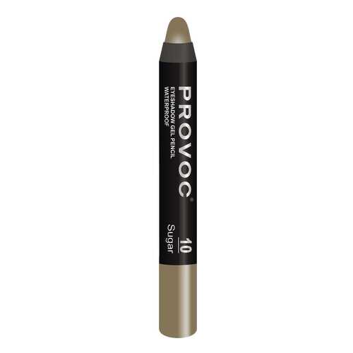 Тени для век Provoc Waterproof Eyeshadow Gel Pencil 10 Оливковый 2,3 г
