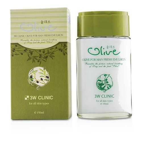 3 W Clinic Эмульсия для лица с оливой для мужчин 150 гр