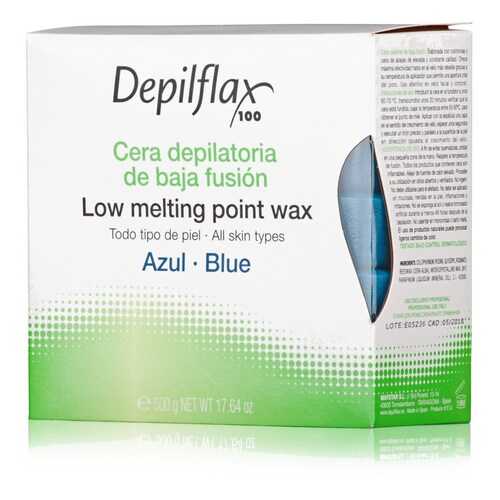 Воск для депиляции Depilflax 100 Азуленовый в брикетах 500 г