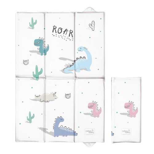 Матрац пеленальный Ceba Baby 40*60 см для путешествий Candy Andy Dino W-305-121-612