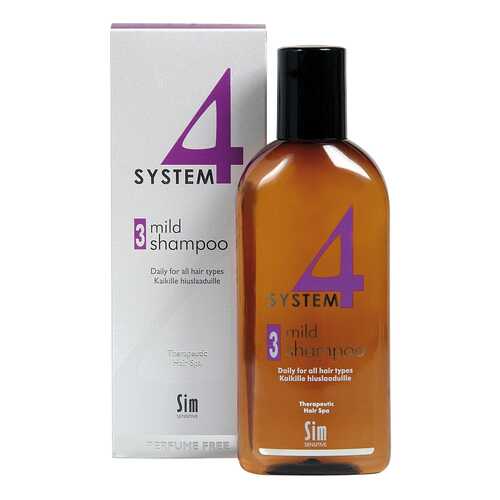 Шампунь Sim Sensitive System 4 Therapeutic Mild Climbazole Shampoo 3, 500 мл