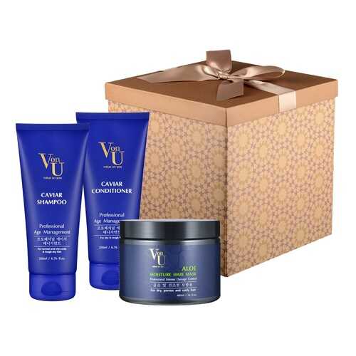 Набор VonU Caviar + Mask (3 предмета, с маской Aloe)