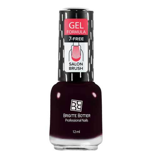 Лак с гелевым эффектом Brigitte Bottier Gel Formula тон 79 спелая черешня, 12 мл