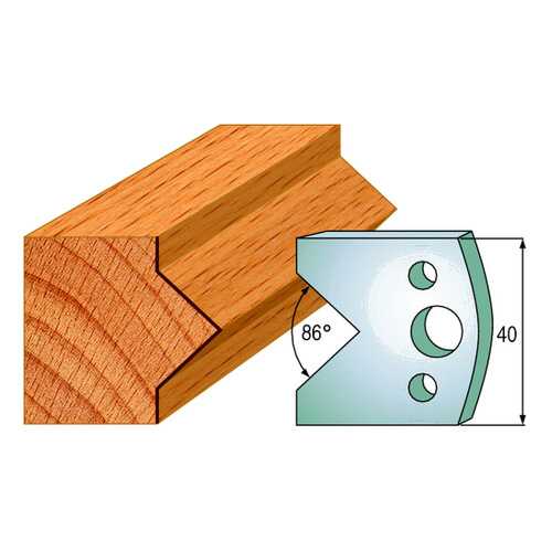 Комплект из 2-х ножей 40x4 SP CMT 690.034