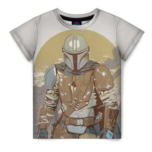 Детская футболка ВсеМайки 3D The Mandalorian, размер 122