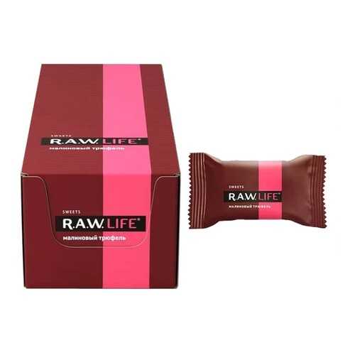 R.A.W. Life Sweets Конфеты (коробка 20шт) (Малиновый трюфель)