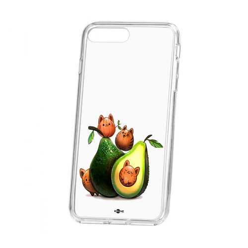 Чехол Apple iPhone 7 Plus Kruche Print Авокотики