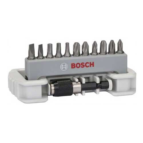Набор бит Bosch 12шт быстросменный держатель 2608522130