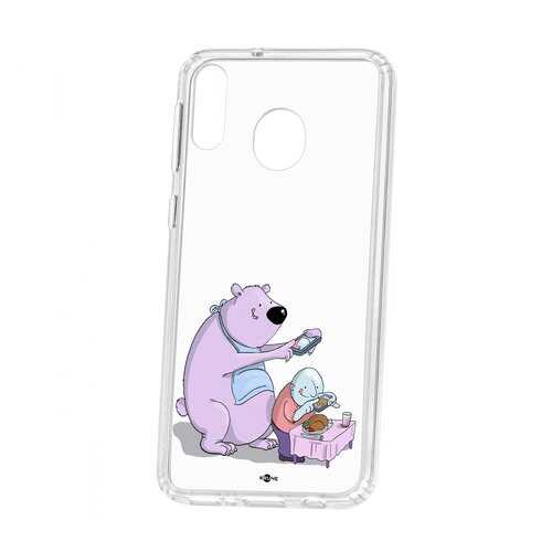 Чехол Samsung Galaxy M20 Kruche Print Foodstagramm