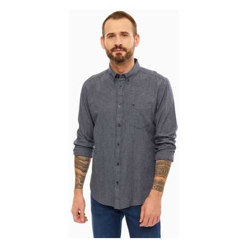 Рубашка мужская Wrangler синяя