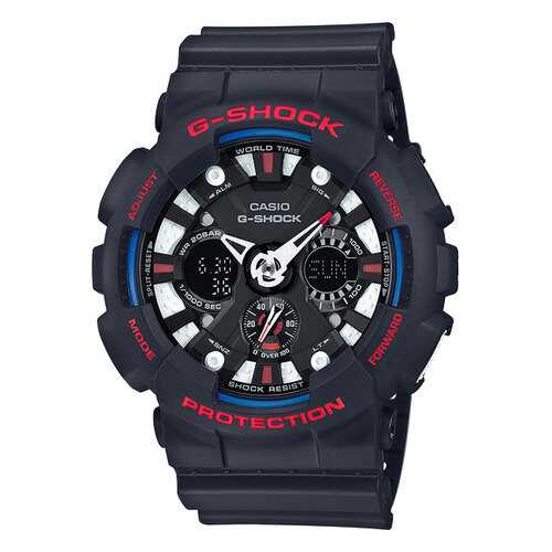 Японские наручные часы Casio G-Shock GA-120TR-1A с хронографом