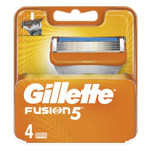 Сменные кассеты Gillette Fusion5 4 шт