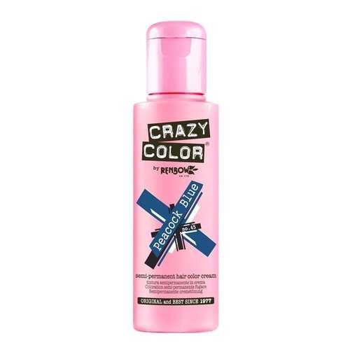 Краска для волос Crazy Color 45 Peacock Blue Морская волна 100 мл