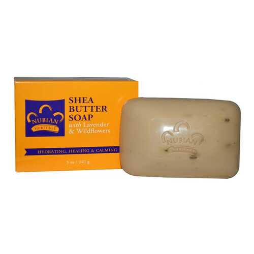 Косметическое мыло Nubian Heritage Shea Butter 141 г