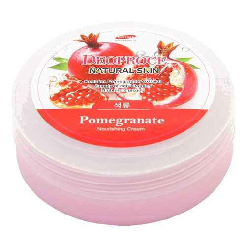Крем для тела Deoproce Natural Skin Pomegranate Nourishing Cream 100 г