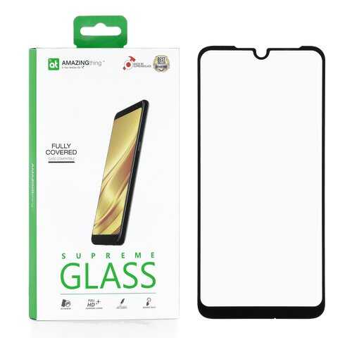 Защитное стекло AMAZINGthing SupremeGlass Full Glue Black 0.3mm для Xiaomi Redmi Note 7