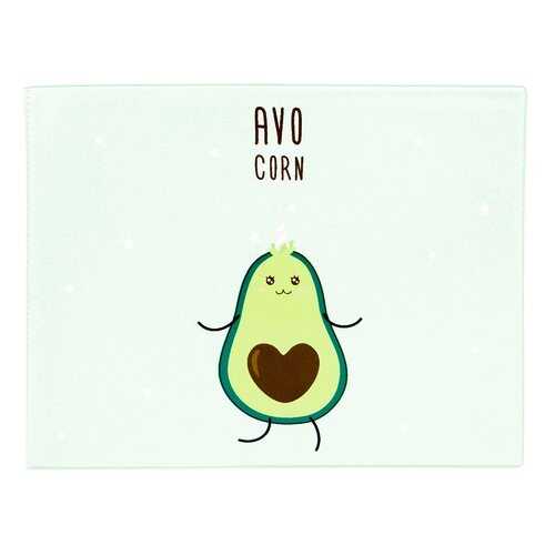 Обложка для зачетной книжки Kawaii Factory KW067 Avocorn голубая