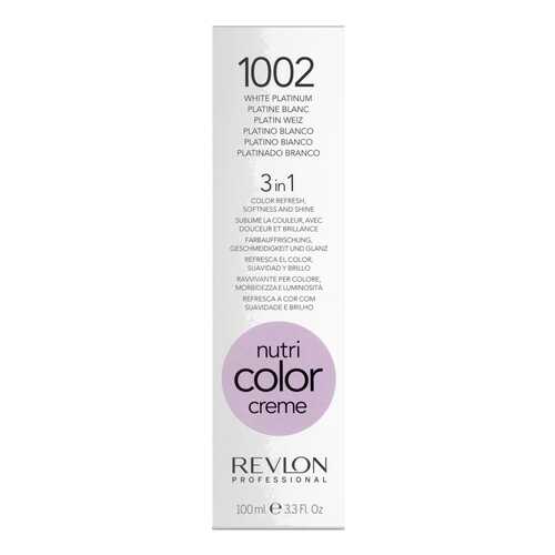 Краска для волос Revlon Professional Nutri Color Creme 1002 White Платиновый 100 мл