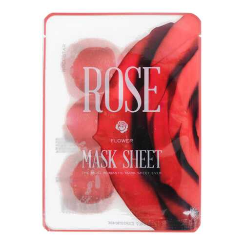 Маска для лица KOCOSTAR Rose Flower Mask Sheet 20 мл