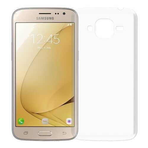 Чехол Krutoff Silicone для Samsung Galaxy J2 Transparent