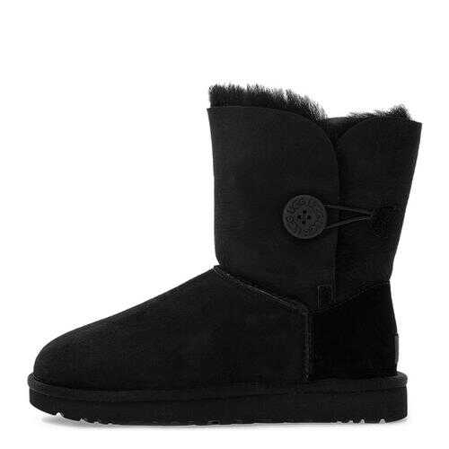 Угги женские UGG Bailey Button II черные 7 US