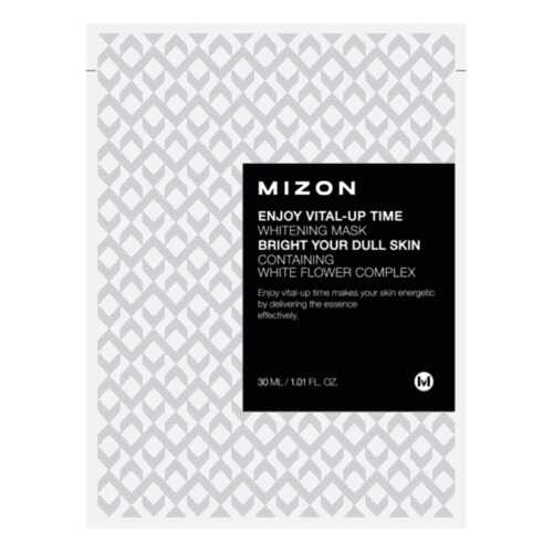 Маска листовая для лица осветляющая ENJOY VITAL-UP TIME WHITENING MASK 30мл