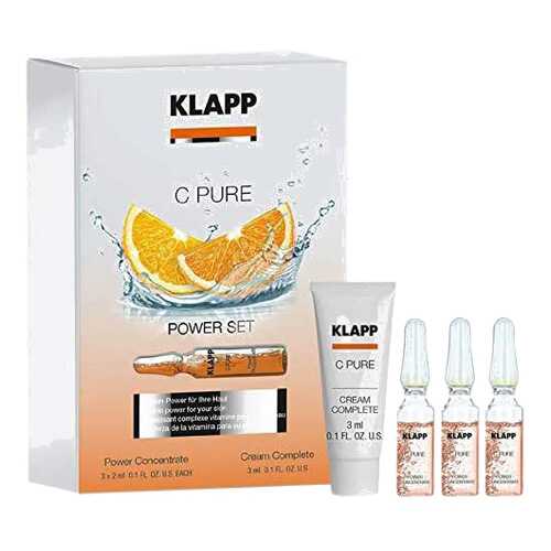Набор средств по уходу за лицом KLAPP C PURE Power Set KL2555