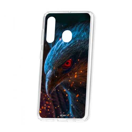 Чехол Kruche Samsung Galaxy A60 2019 Print Орел