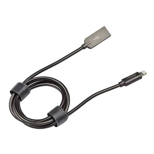 Кабель Dorten DN312500 Steel Series Lightning 1м Black