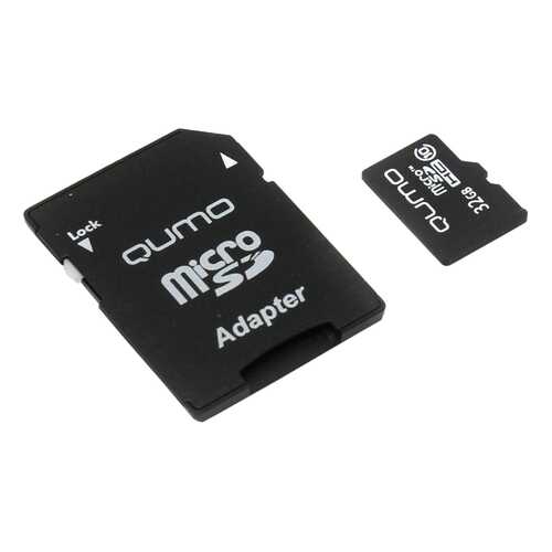 Карта памяти QUMO Micro SDHC QM32GMICSDHC10 32GB