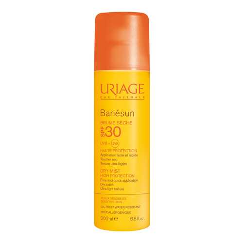 Солнцезащитное средство Uriage Bariesun сухая дымка-спрей SPF30+ 200 мл
