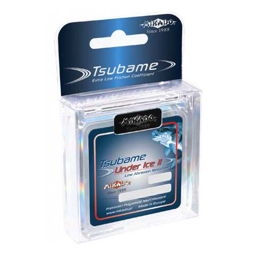 Леска монофильная Mikado Tsubame Under Ice 0,16 мм, 30 м, 3,75 кг