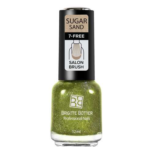 Лак Brigitte Bottier Sugar Sand тон 312 искрящийся желтый, 12 мл