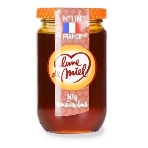 Мед Lune de Miel каштановый 375г Франция