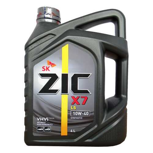 Моторное масло Zic X7 LS 10W-40 4л