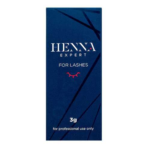 Краска для бровей HENNA EXPERT Для ресниц Черный 3 г