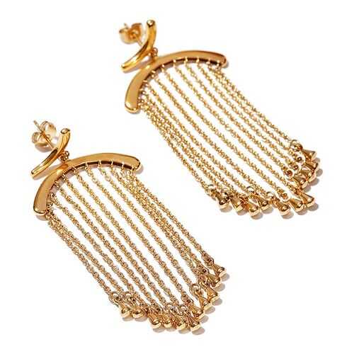 Серьги женские EXCLAIM 035G2616E золотистые